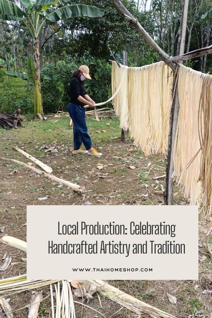 Producción local: celebración del arte y la tradición artesanales