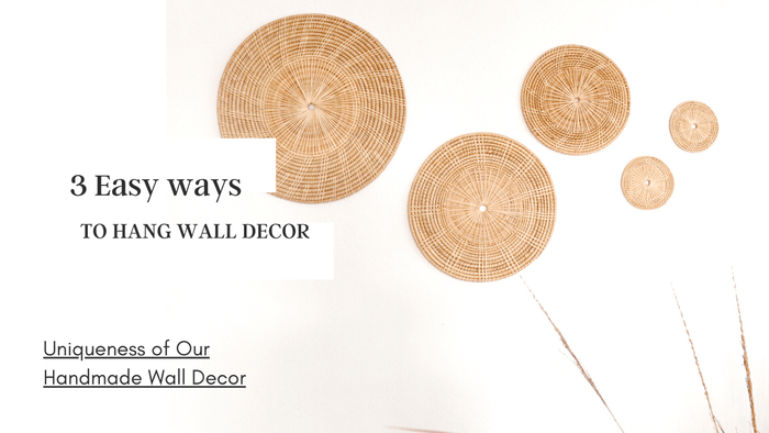 Cómo colgar una cesta de pared: 3 formas sencillas de colgar nuestras cestas THAIHOME