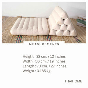 KAN YA PAK - Thai Triangle Cushion (1 fold )