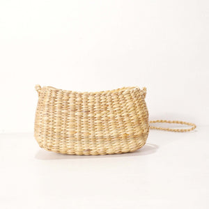 وانالي – حقيبة كروس بودي من القش المنسوج يدوياً