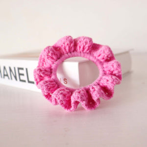 Rode tinten - HAND GEHAAKTE SCRUNCHIES
