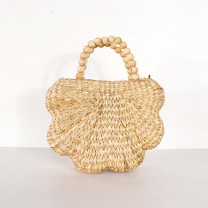 Valee - Straw Top Handle Bag
