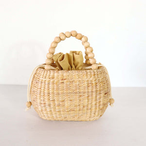 Laranee - Straw Top Handle Bag