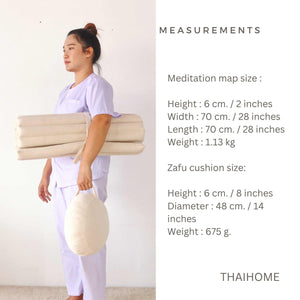 KAN TA PHON - Thai Meditation Cushion (Set)