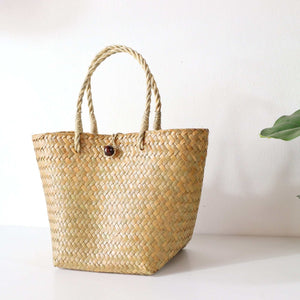 ASHA - Straw Basket Bag