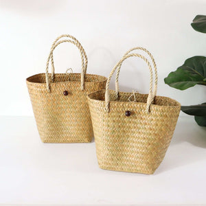 ASHA - Straw Basket Bag