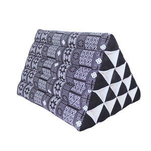 NEDRA - Thai Triangle Floor Cushion - 19 x 12 inches - Comfortable and Versatile