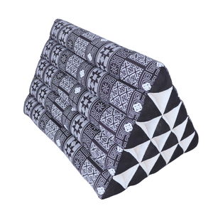 NEDRA - Thai Triangle Floor Cushion - 19 x 12 inches - Comfortable and Versatile