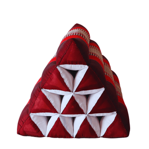 NETA - Thai Triangle Pillow - 19 x 12 inches - Comfortable and Versatile