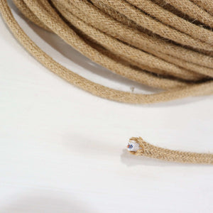 Natural Hemp Fabric Cord