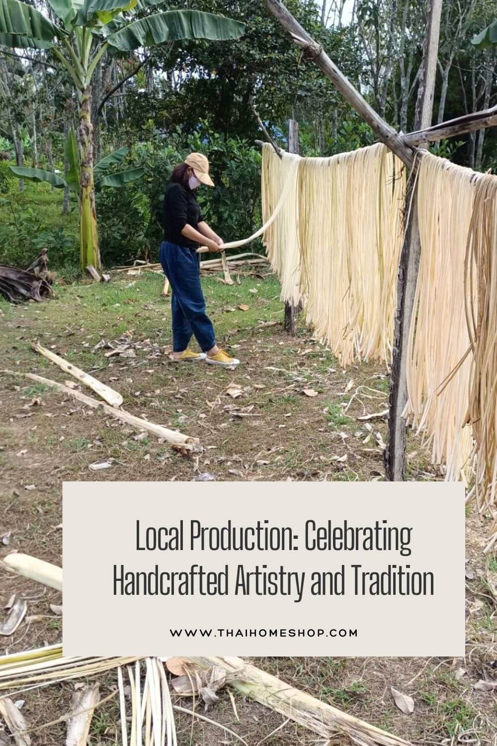 Producción local: celebración del arte y la tradición artesanales