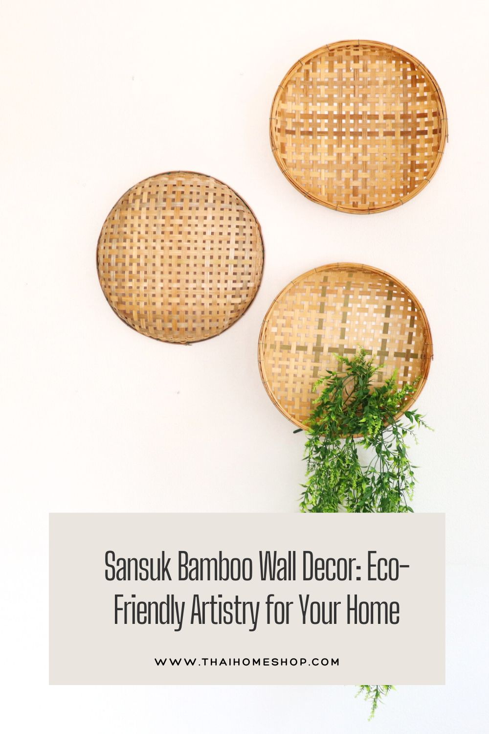 Sansuk Bamboo Wall Decor: Eco-Friendly Artistry for Your Home