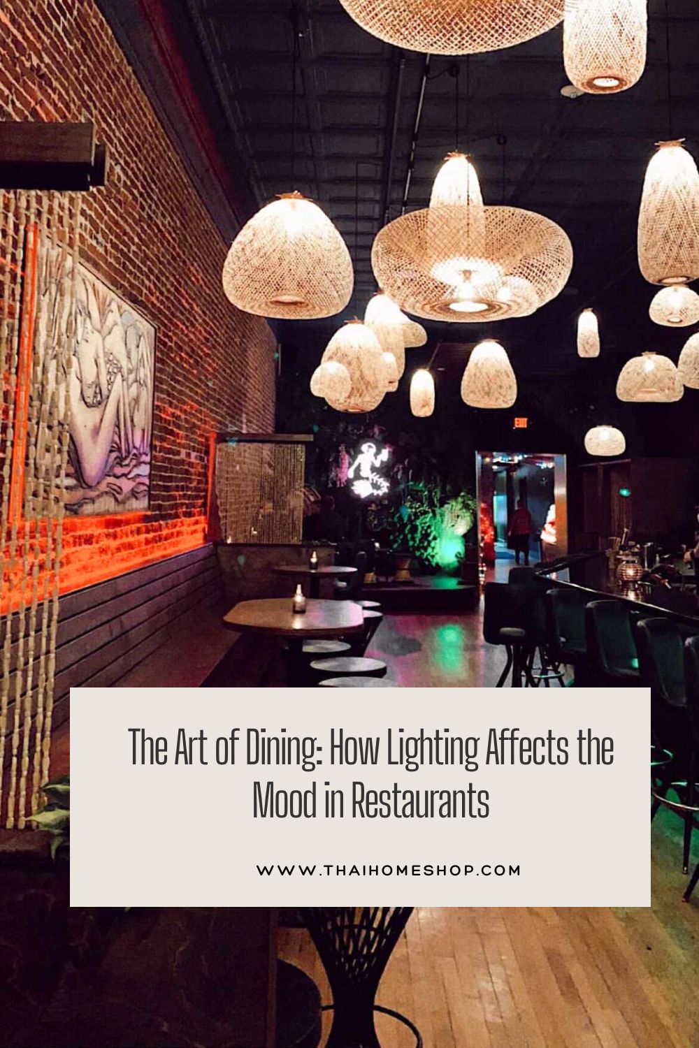 The Art of Dining: How Lighting Affects the Mood in Restaurants