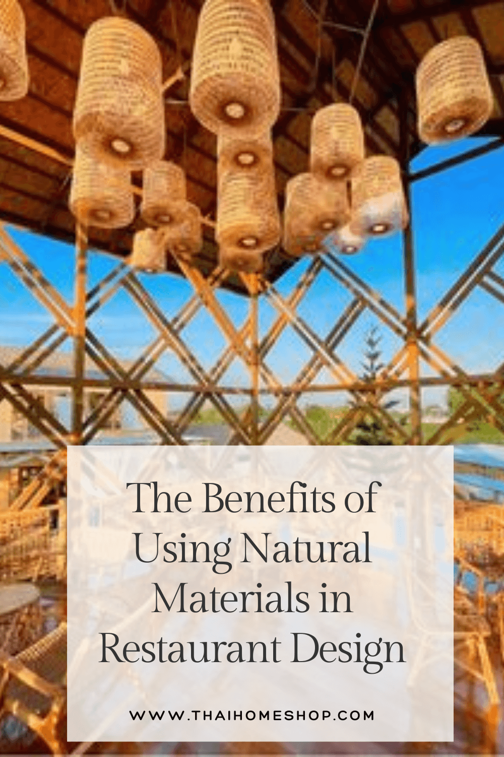 Los beneficios de utilizar materiales naturales en el diseño de restaurantes