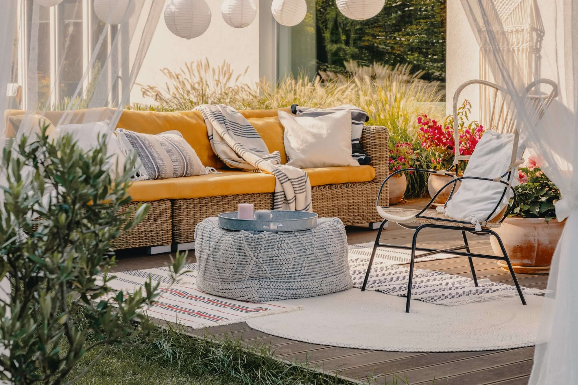 Boho Patio Ideas - Outdoor Decor and Furniture Guide - THAIHOMESHOP
