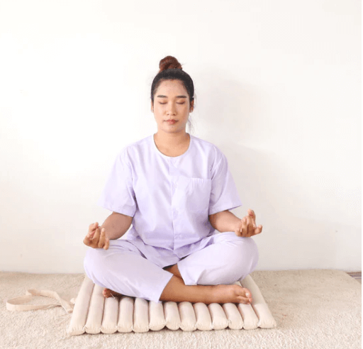 Cojín de meditación para yoga