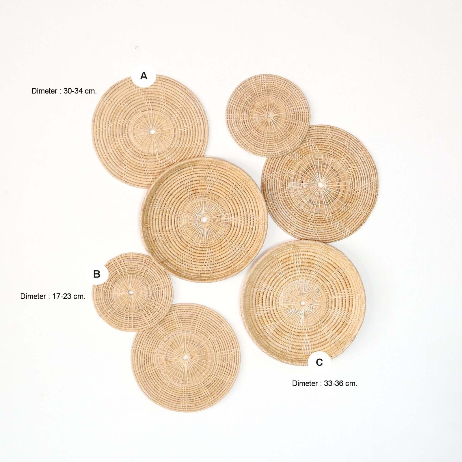 NA RA - Wall Hanging Art Decor Set