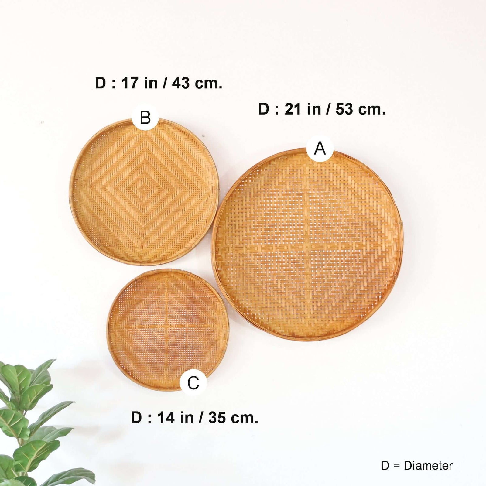 PATNARA - Wall Hanging Art DecorSet of 3