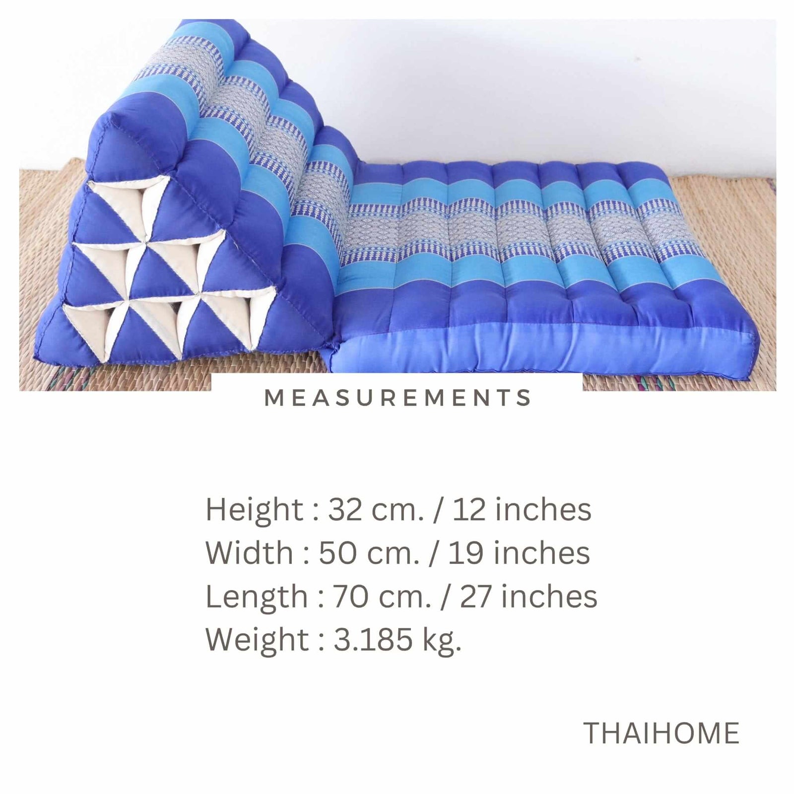 PA PRA DA - Thai Triangle Cushion (1 fold )