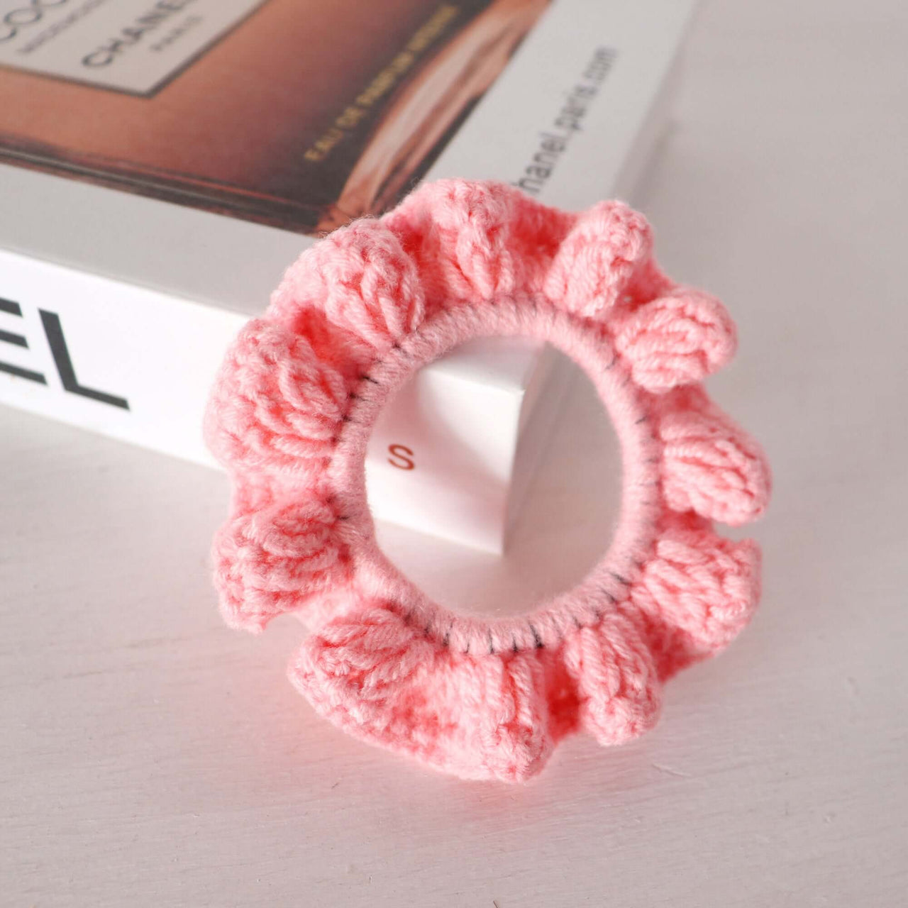 Red Tones - Hand Crochet Scrunchies