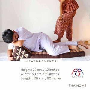 THAIHOME 2 Fold Cushion KORN KA NOK - Thai Triangle Cushion (2 Fold)
