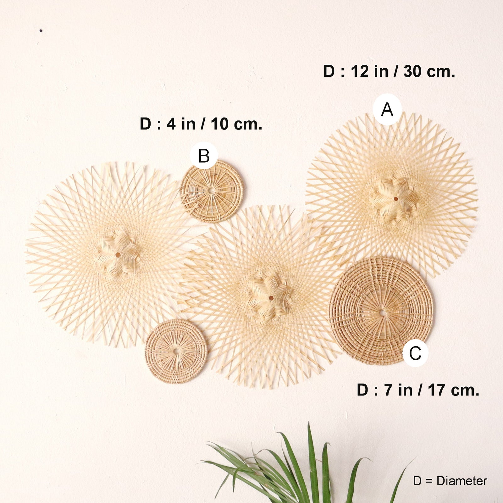 SA BEL LA - Wall Hanging Art Decor Set