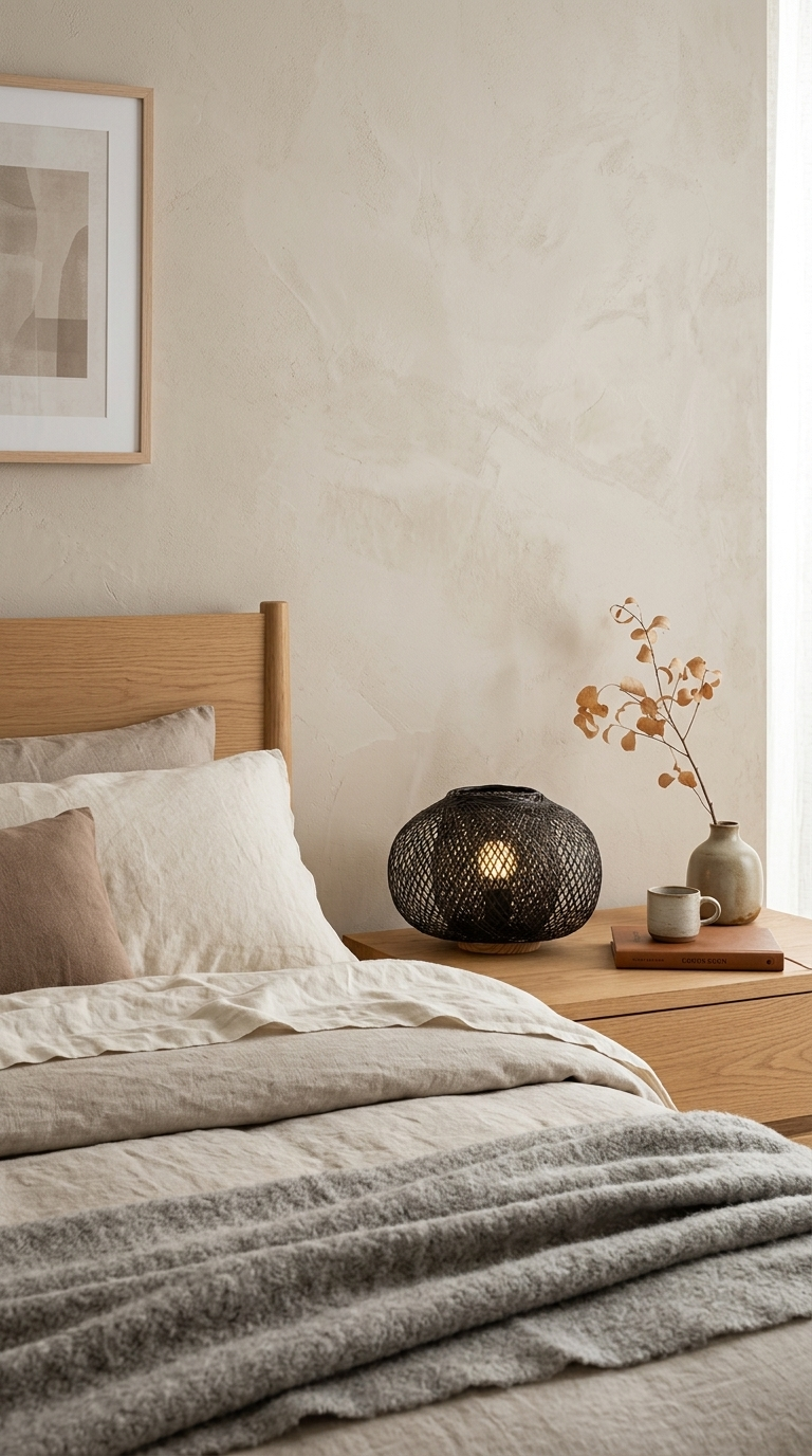 A RA WAN Boho Table Lamp (Black)