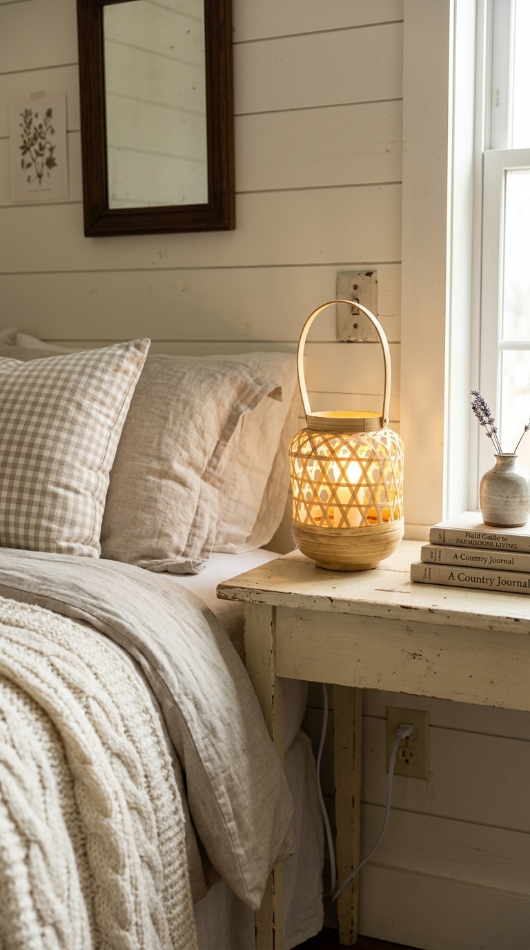 BEN JA PON Bamboo Table Lamp