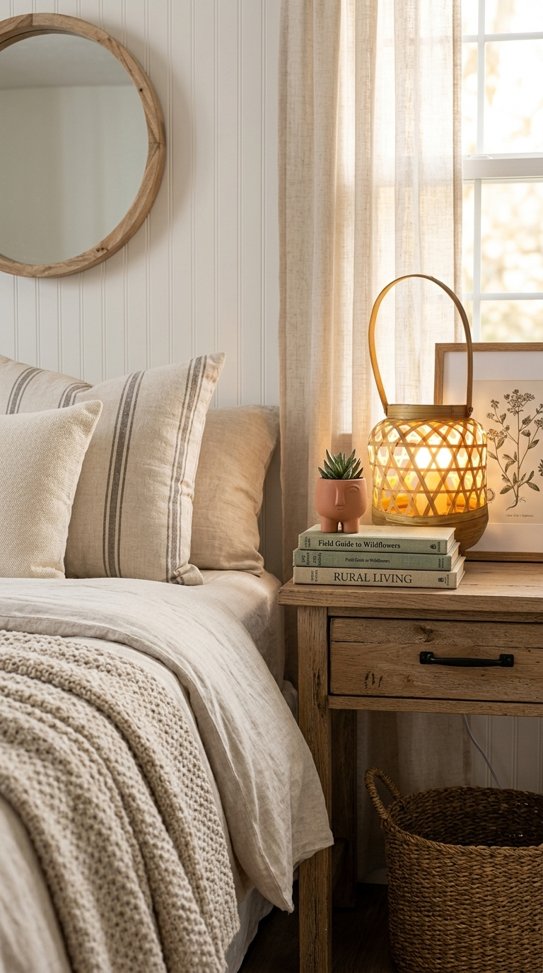 BEN JA PON Bamboo Table Lamp