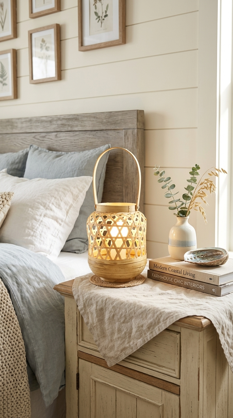 BEN JA PON Bamboo Table Lamp