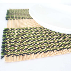 BE LIN DA - Woven Boho Placemats (Set of 4)