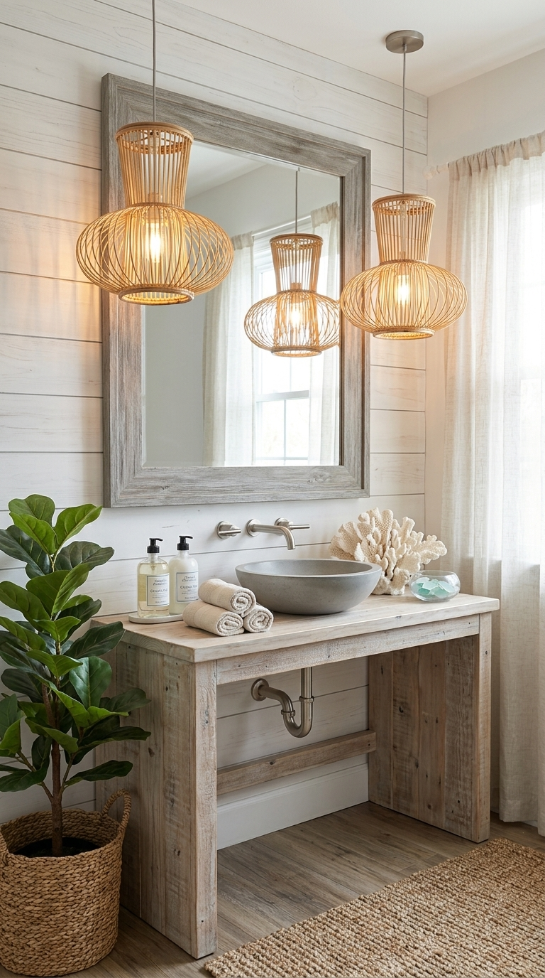 BONG KOT Bamboo Pendant Light Shade