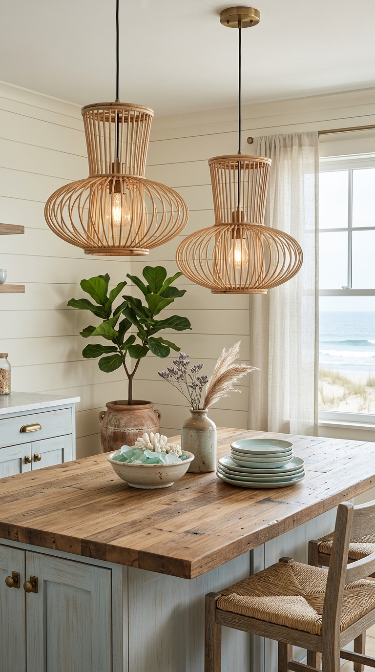 BONG KOT Bamboo Pendant Light Shade