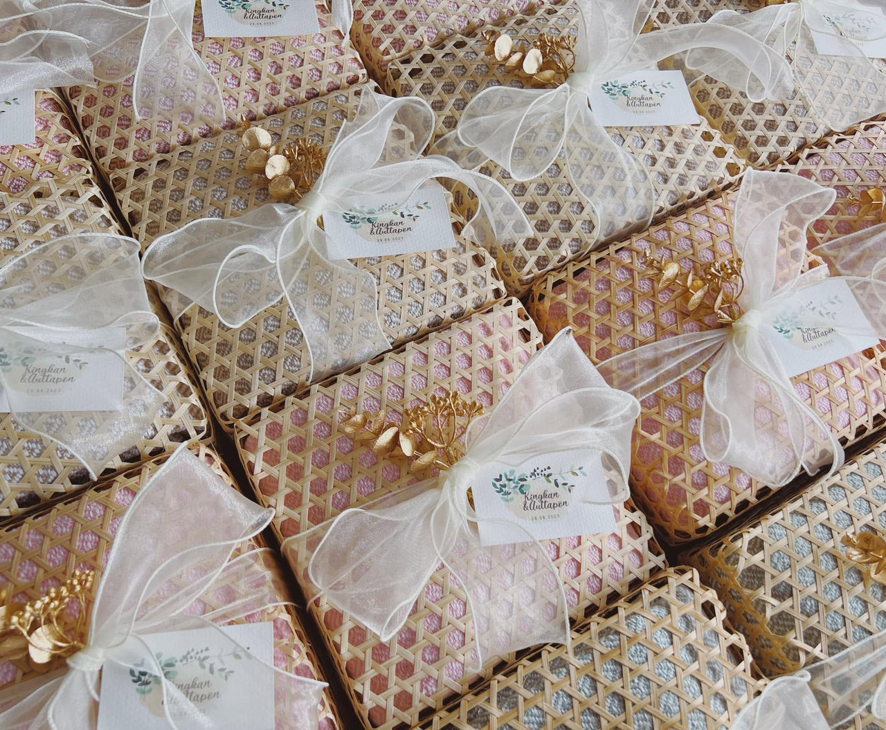 YA TA WE Handwoven Bamboo Gift Boxes (Wholesale)