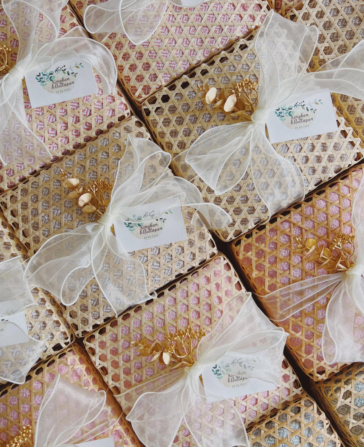 YA TA WE Handwoven Bamboo Gift Boxes (Wholesale)