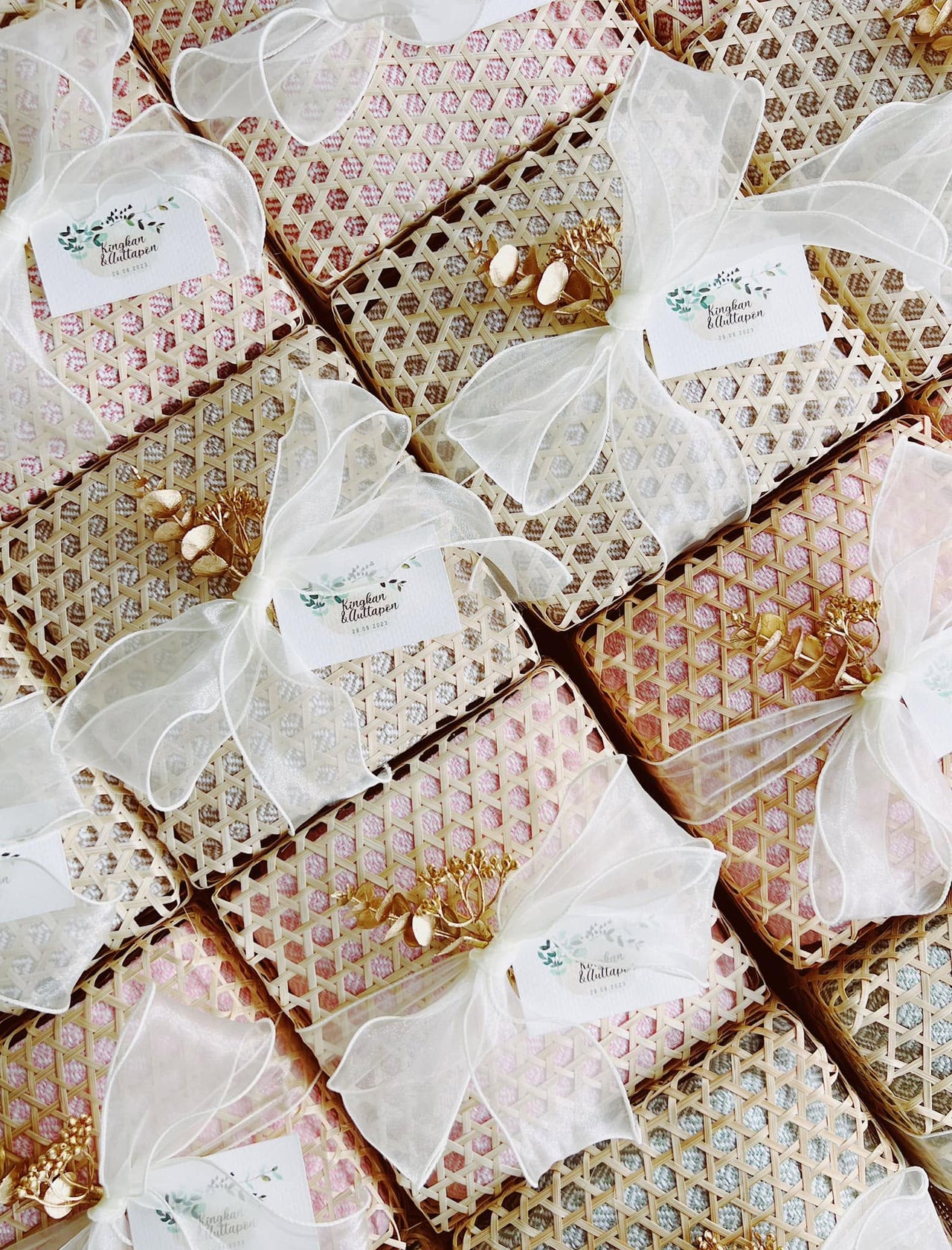 YA TA WE Handwoven Bamboo Gift Boxes (Wholesale)
