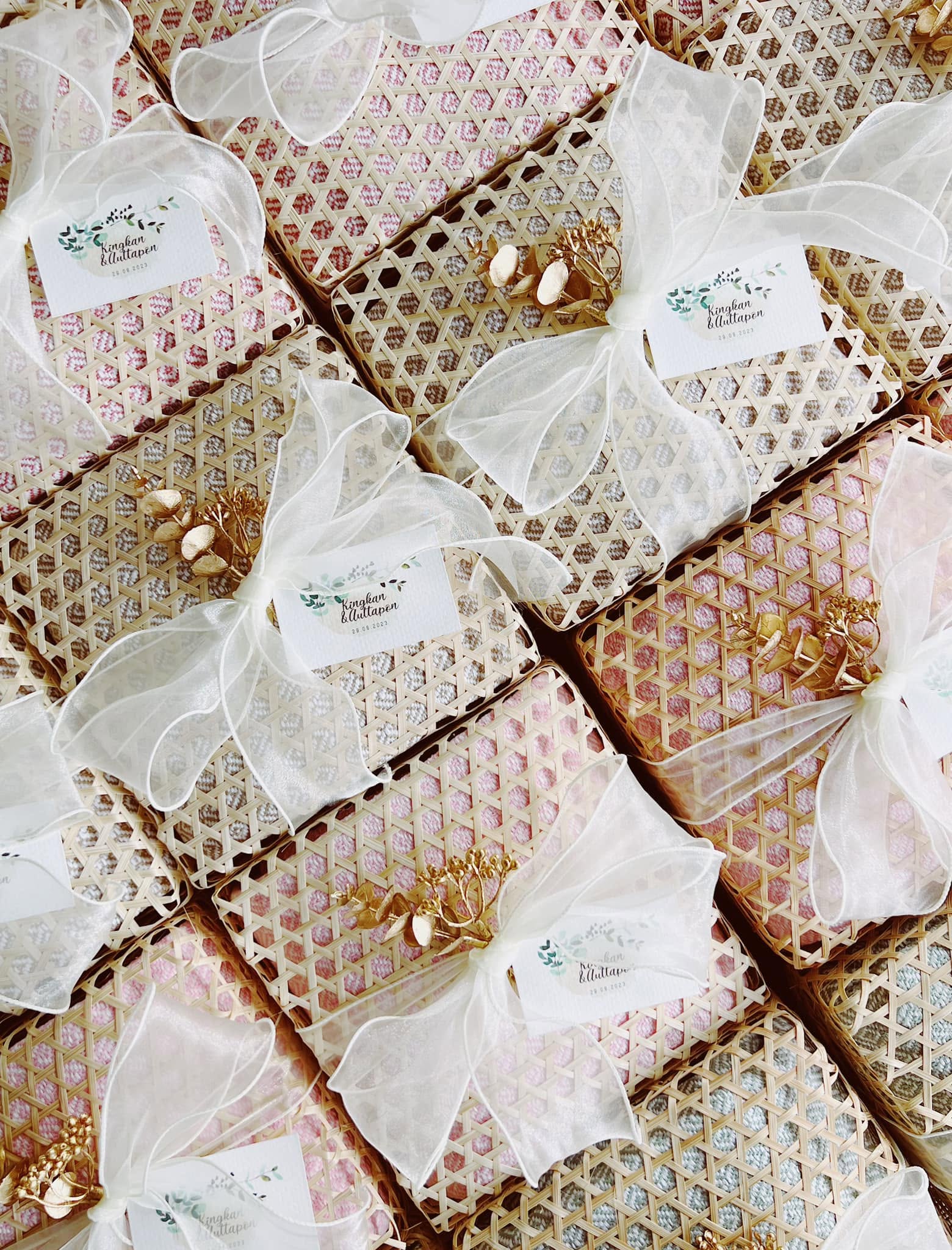 YA TA WE Handwoven Bamboo Gift Boxes (Wholesale)