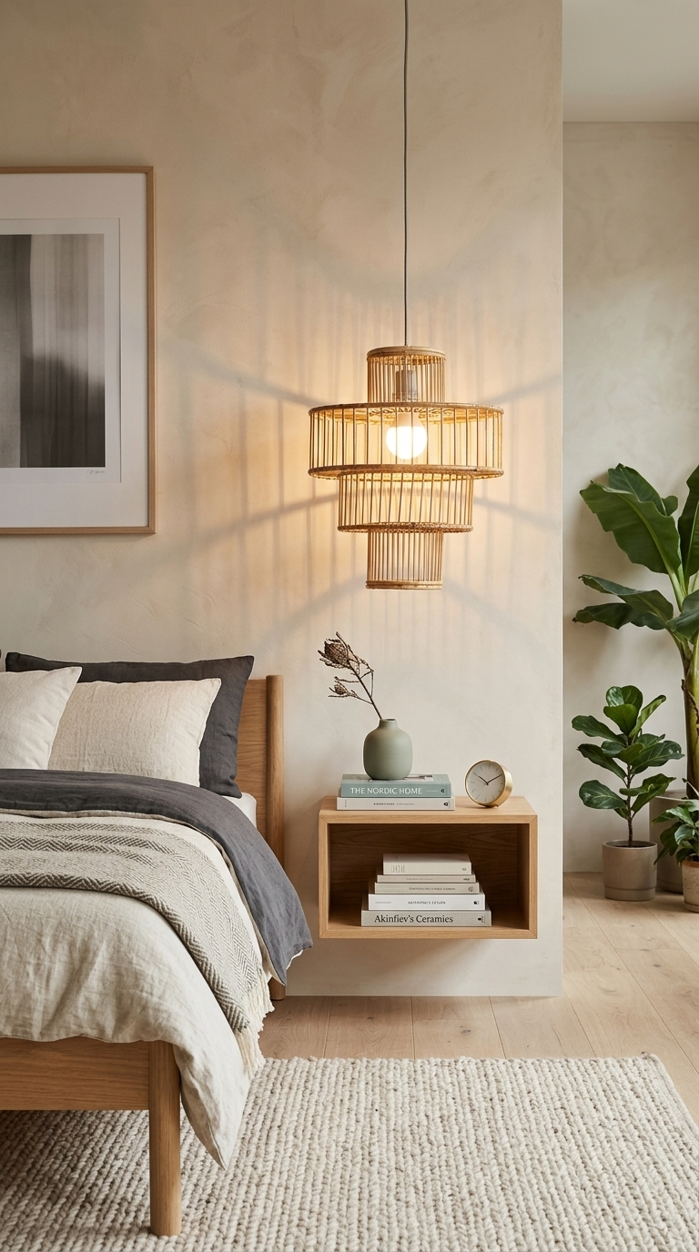 CHA NI TA - Rattan Pendant Light (16-20 Inches)