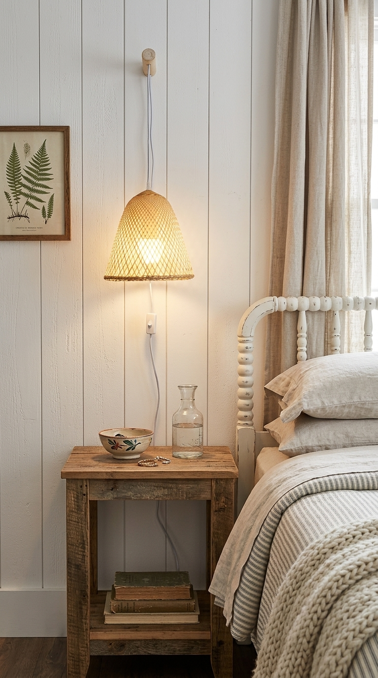 CHARLES – Boho-Wandleuchte (8 Zoll)