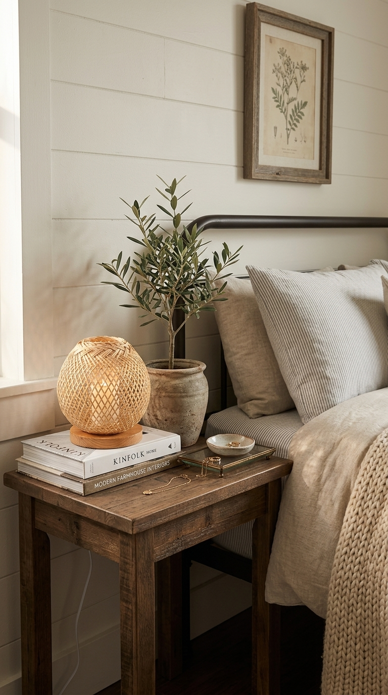 Bambus-Boho-Tischlampe – CHI NA