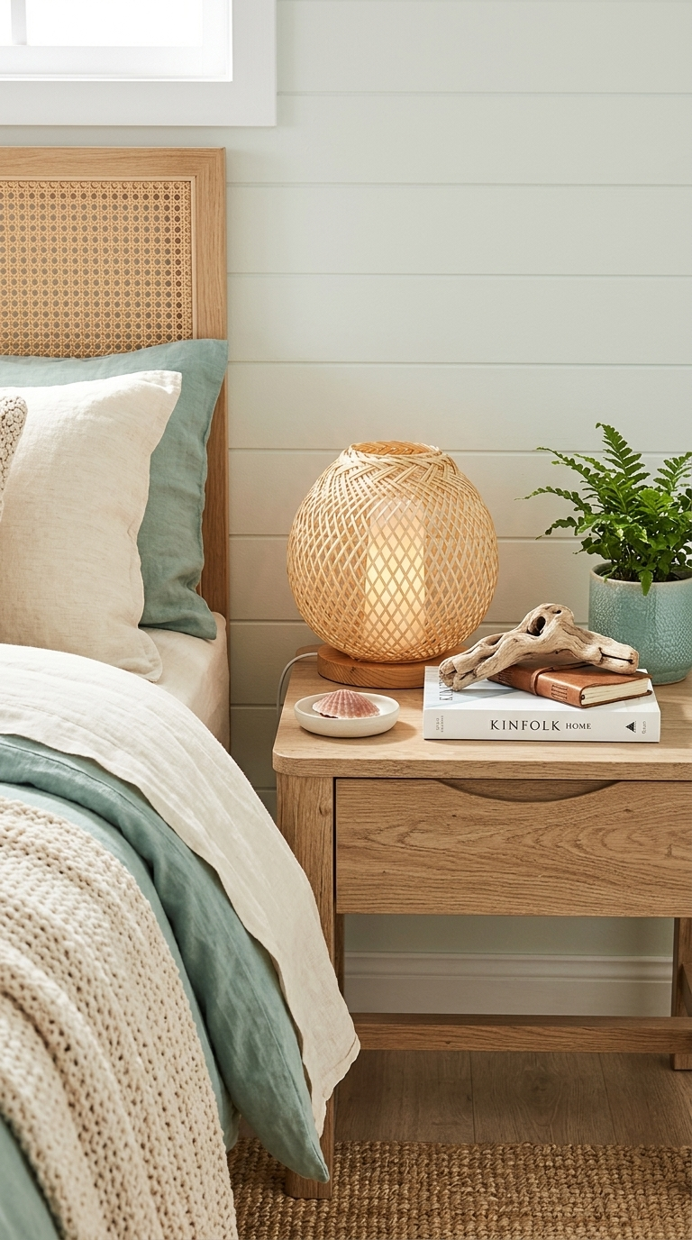 Bambus-Boho-Tischlampe – CHI NA