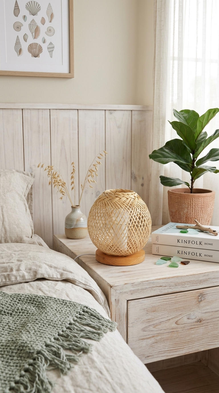 Bambus-Boho-Tischlampe – CHI NA