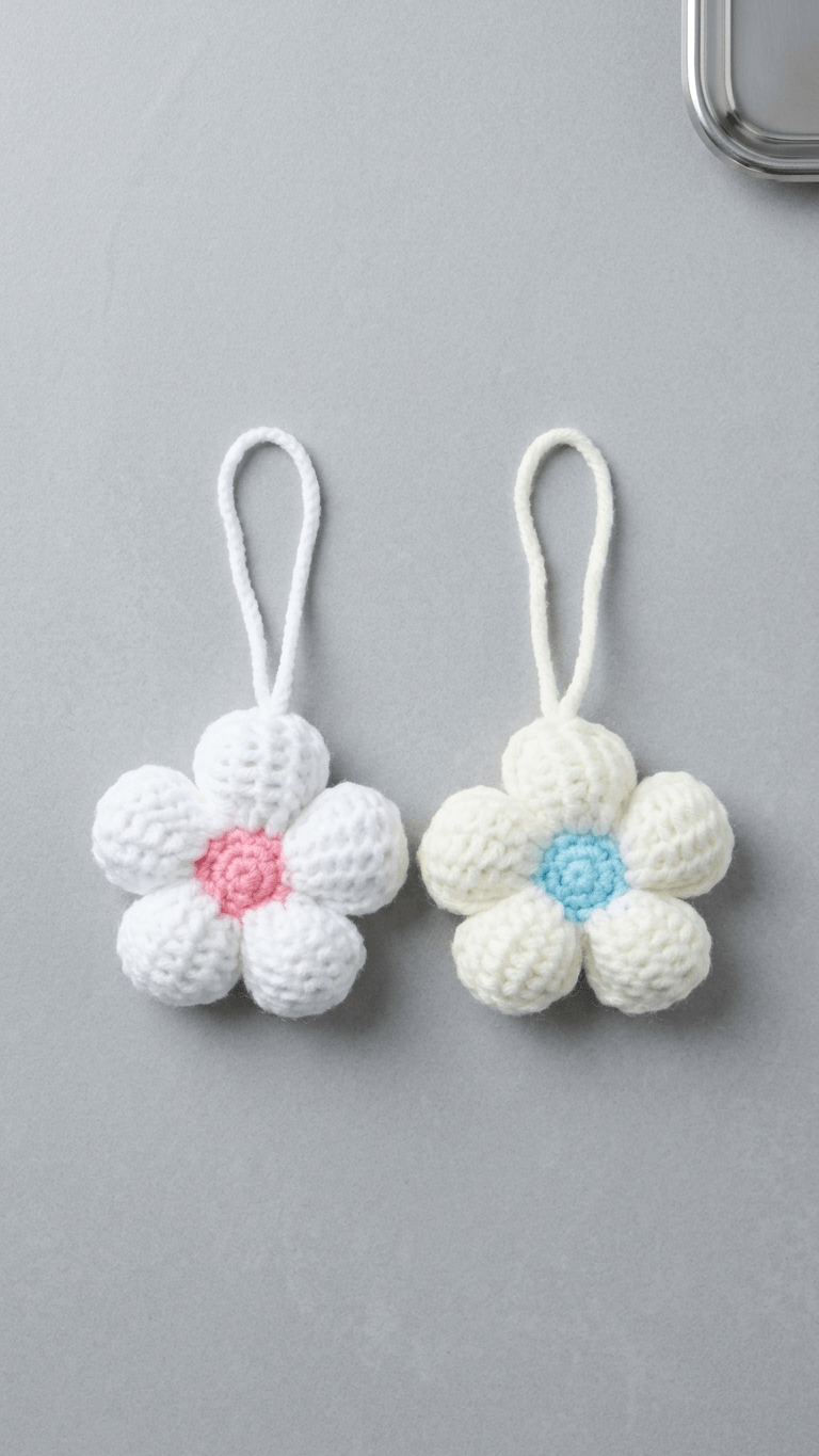 TASCHENANHÄNGER - BLUME