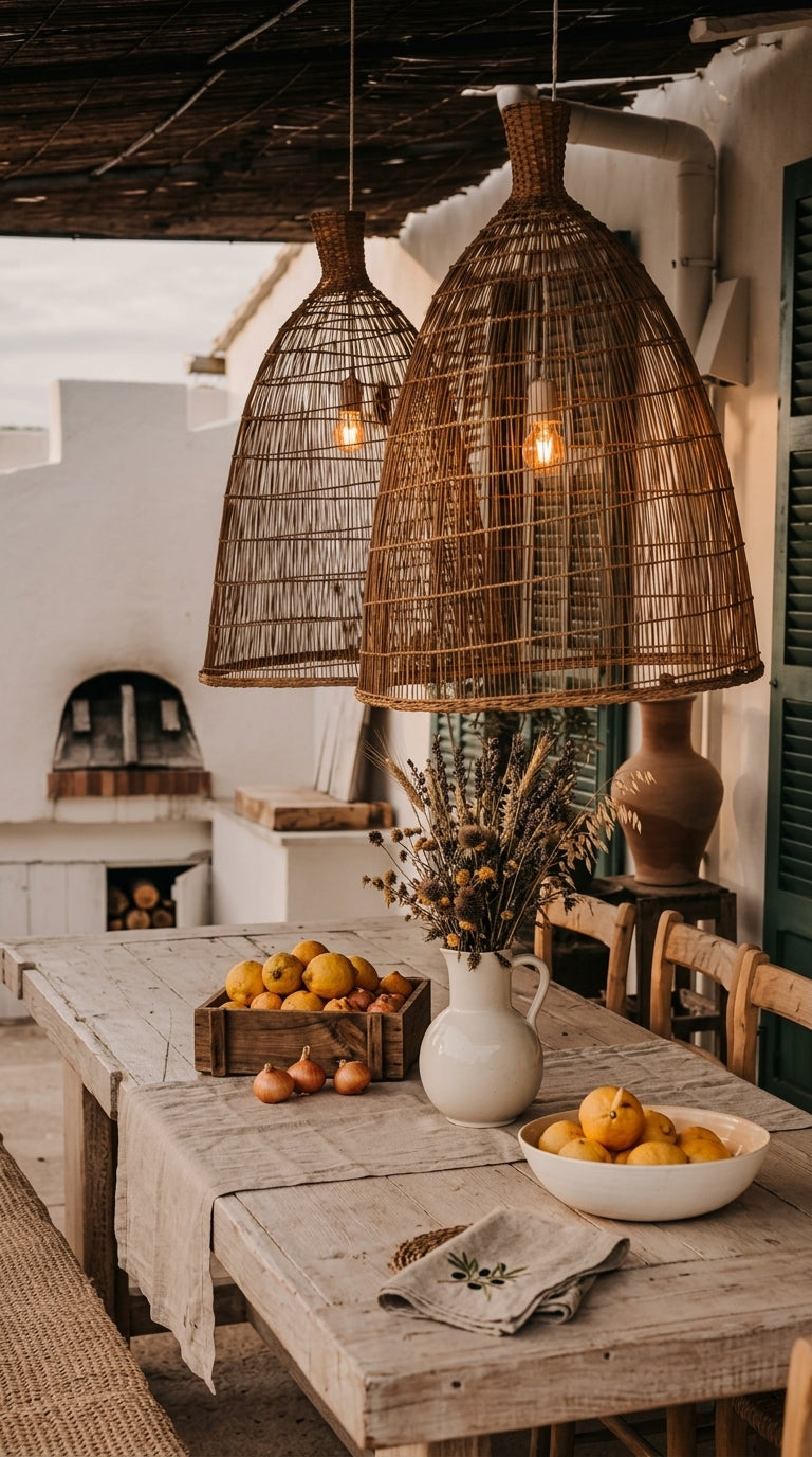 DARIN Bamboo Pendant Light