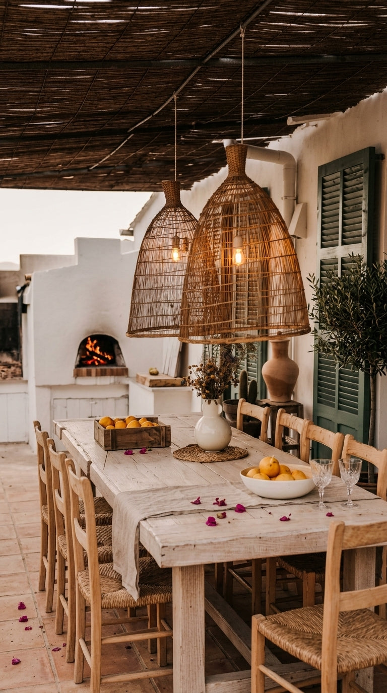 DARIN Bamboo Pendant Light