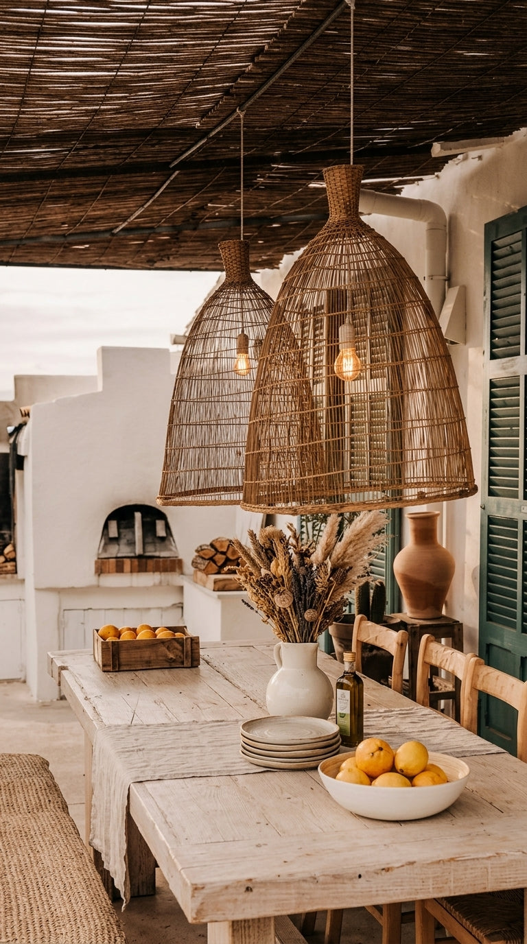 DARIN Bamboo Pendant Light