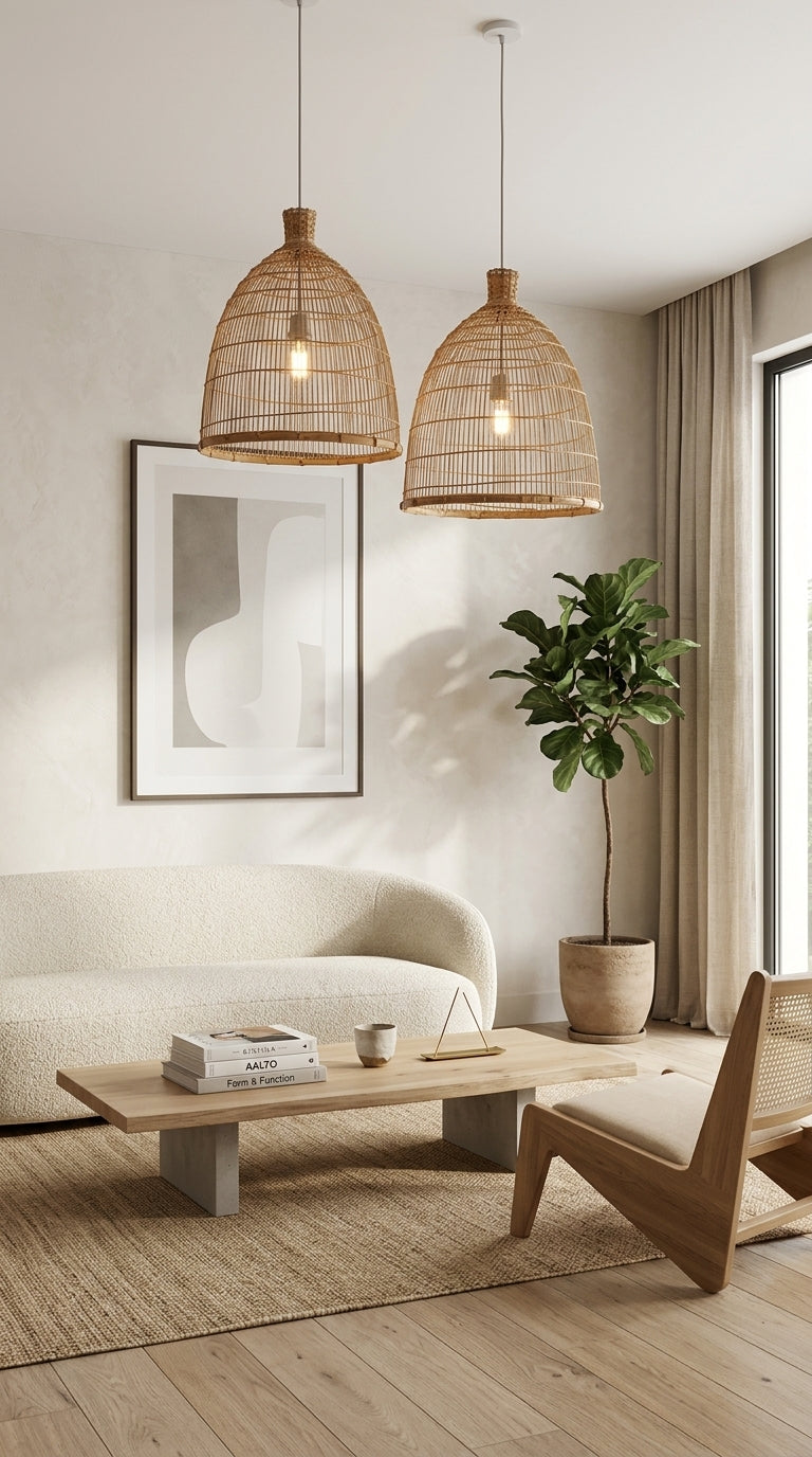 DARIN Bamboo Pendant Light
