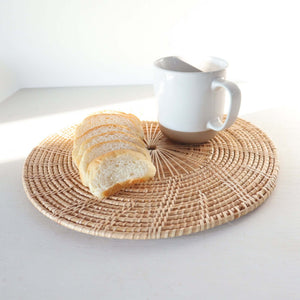 DOL LA VA - Rattan Placemat & Plate