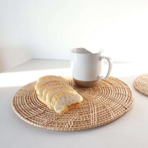 DOL LA VA - Rattan Placemat & Plate