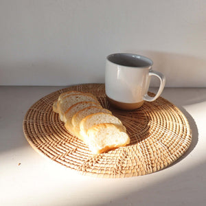 DOL LA VA - Rattan Placemat & Plate